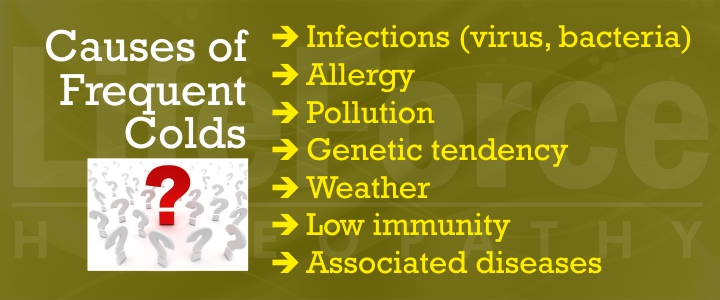Causes for frequent colds
